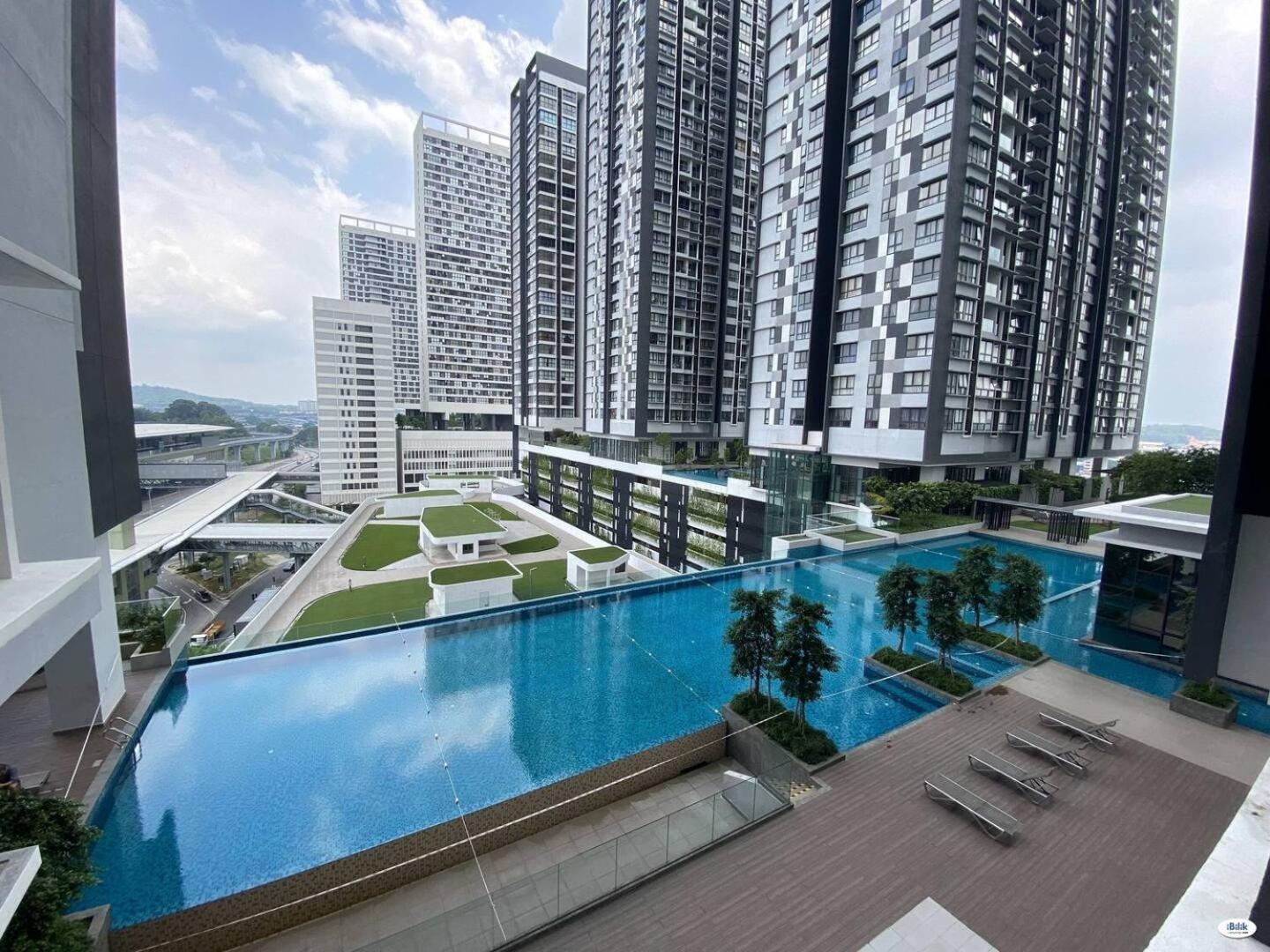 Fully Furnished Studio Unit. Sungai Buloh Exteriér fotografie